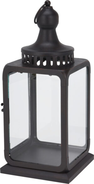 LANTERNA ANTIQUE SMEĐA 38cm