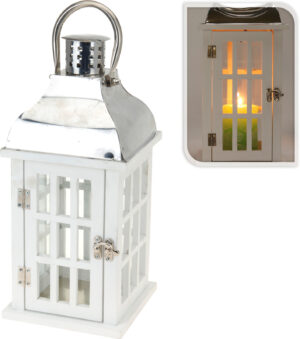 LANTERNA BIJELA 38cm