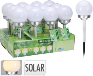 SVJETILJKA SOLARNA LOPTA 10cm