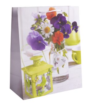 VREĆICA UKRAS LAMPION/RUŽA*32