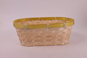 KOŠARICA BAMBUS OVAL NATUR
