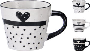 ŠALICA 330ml SRCA/TOČKE