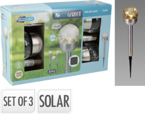 SVJETILJKA SOLAR SET 3kom