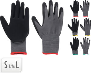RUKAVICE VRTNE LATEX/POLYESTER